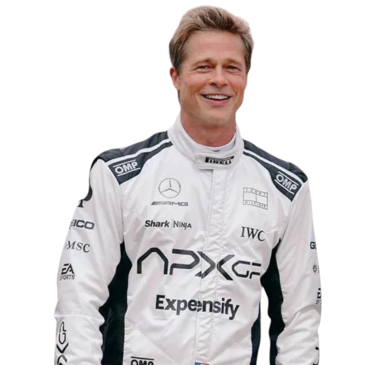 F1 Movie Sony Hayes (Brad Pitt) 2025 F1 Race Suit - Trending Racegears image 1