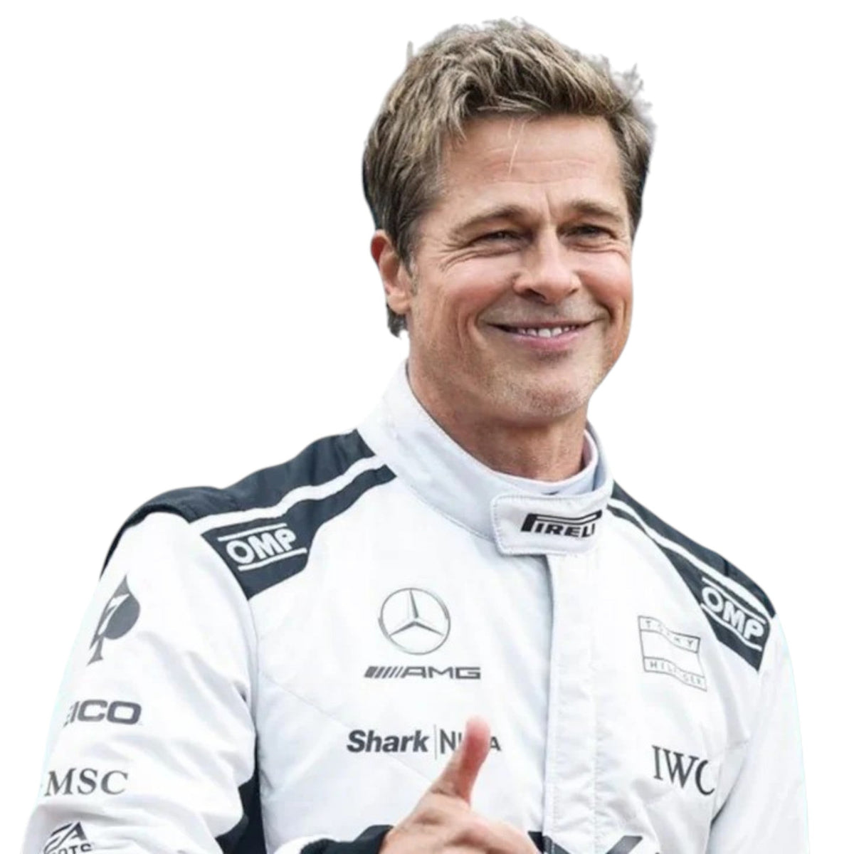 F1 Movie Sony Hayes (Brad Pitt) 2025 F1 Race Suit - Trending Racegears image 3