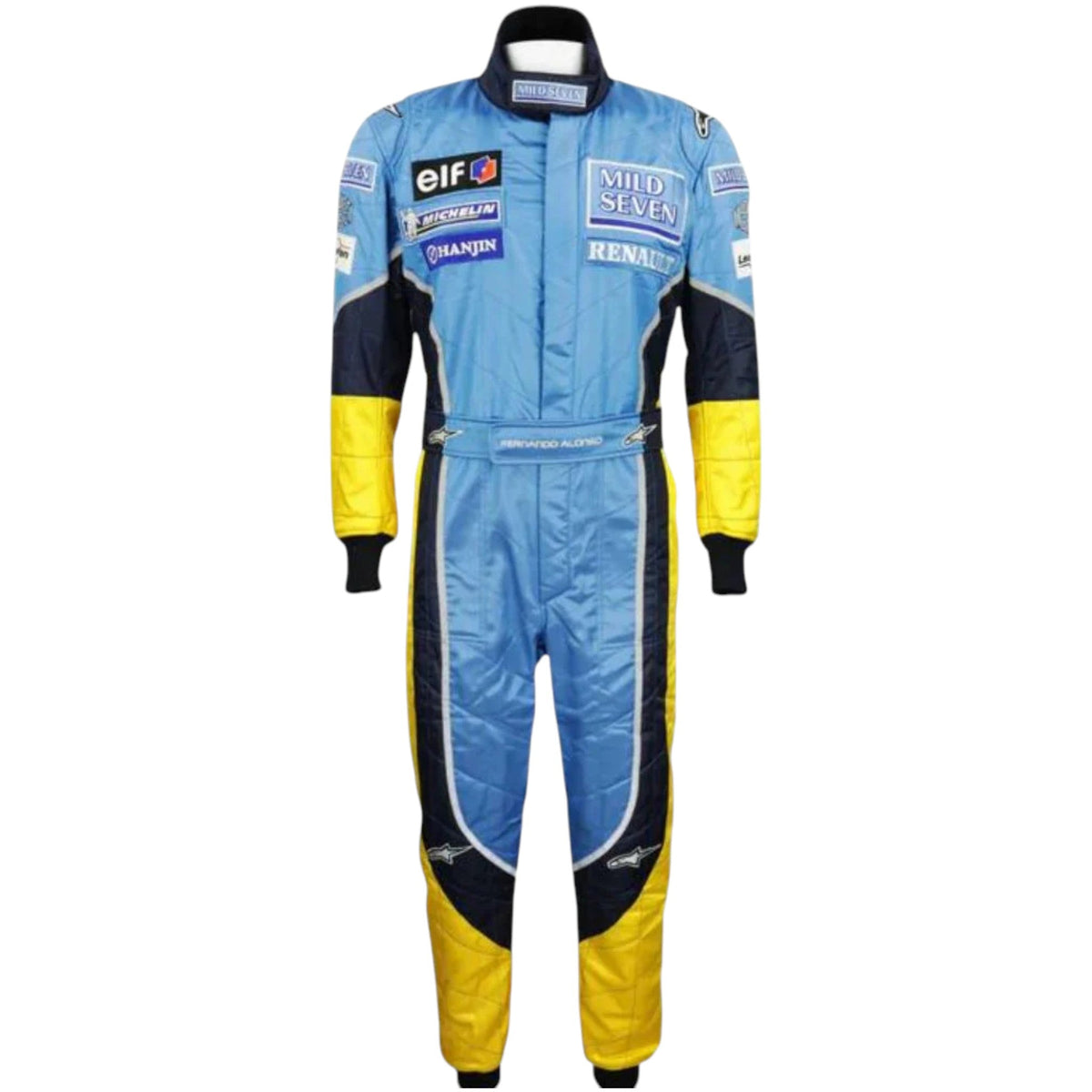 Fernando Alonso 2003 Renault F1 Race Suit - Trending Racegears image 1