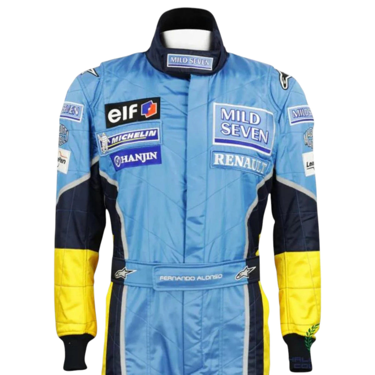 Fernando Alonso 2003 Renault F1 Race Suit - Trending Racegears image 2