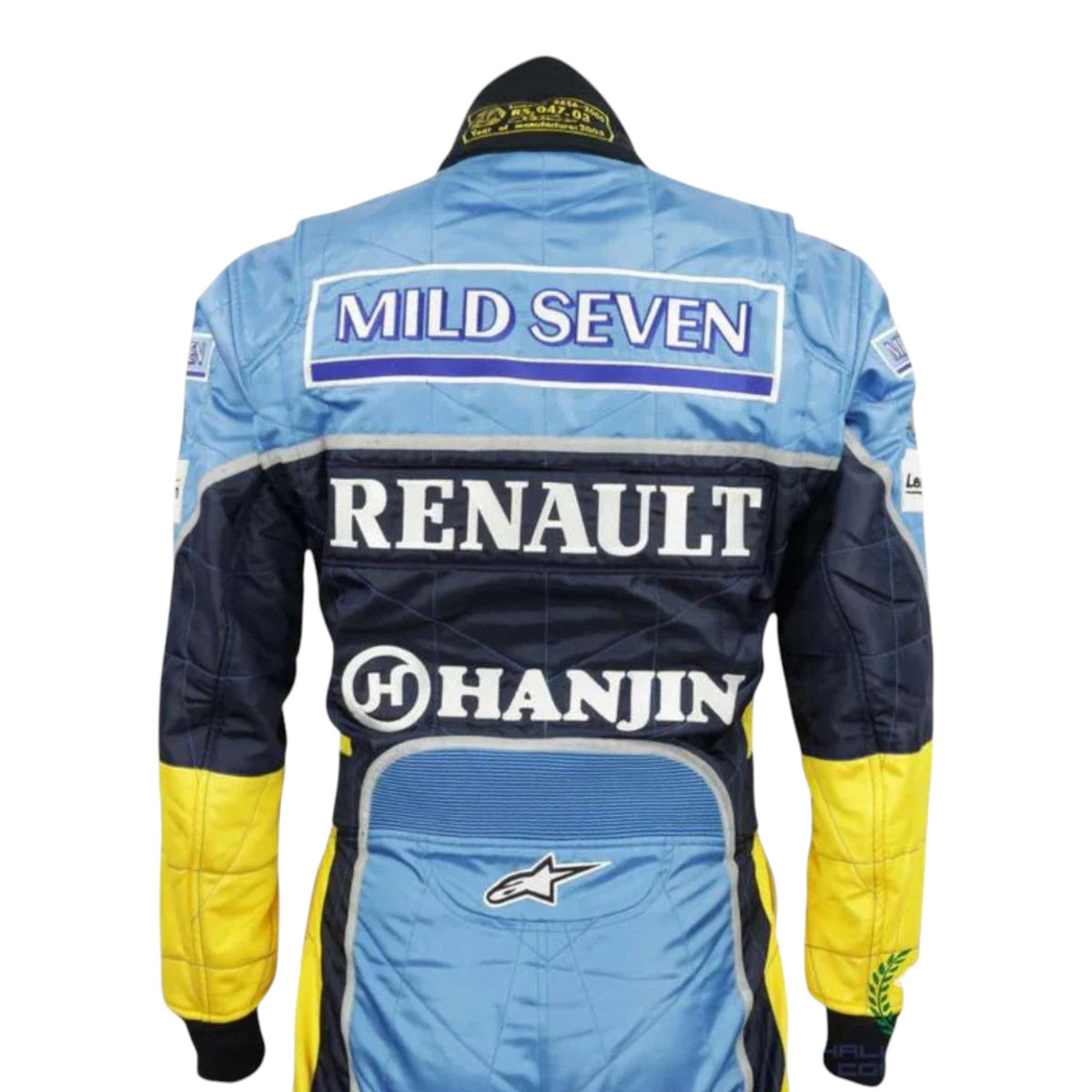 Fernando Alonso 2003 Renault F1 Race Suit - Trending Racegears image 3