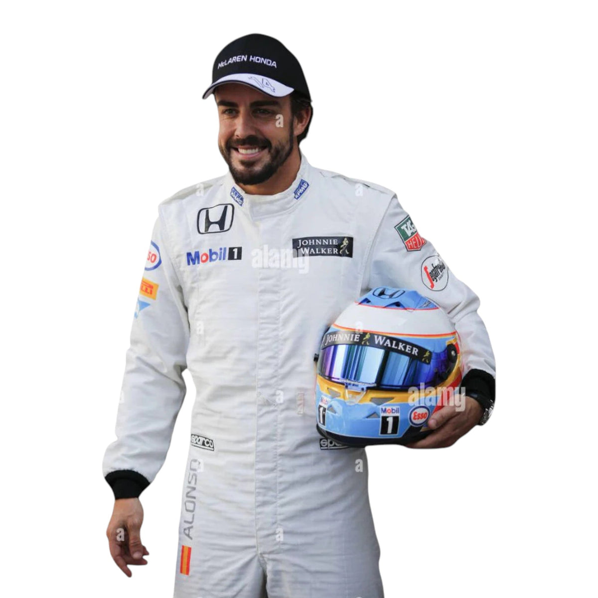Fernando Alonso 2015 Mclaren F1 Race Suit - Trending Racegears image 3