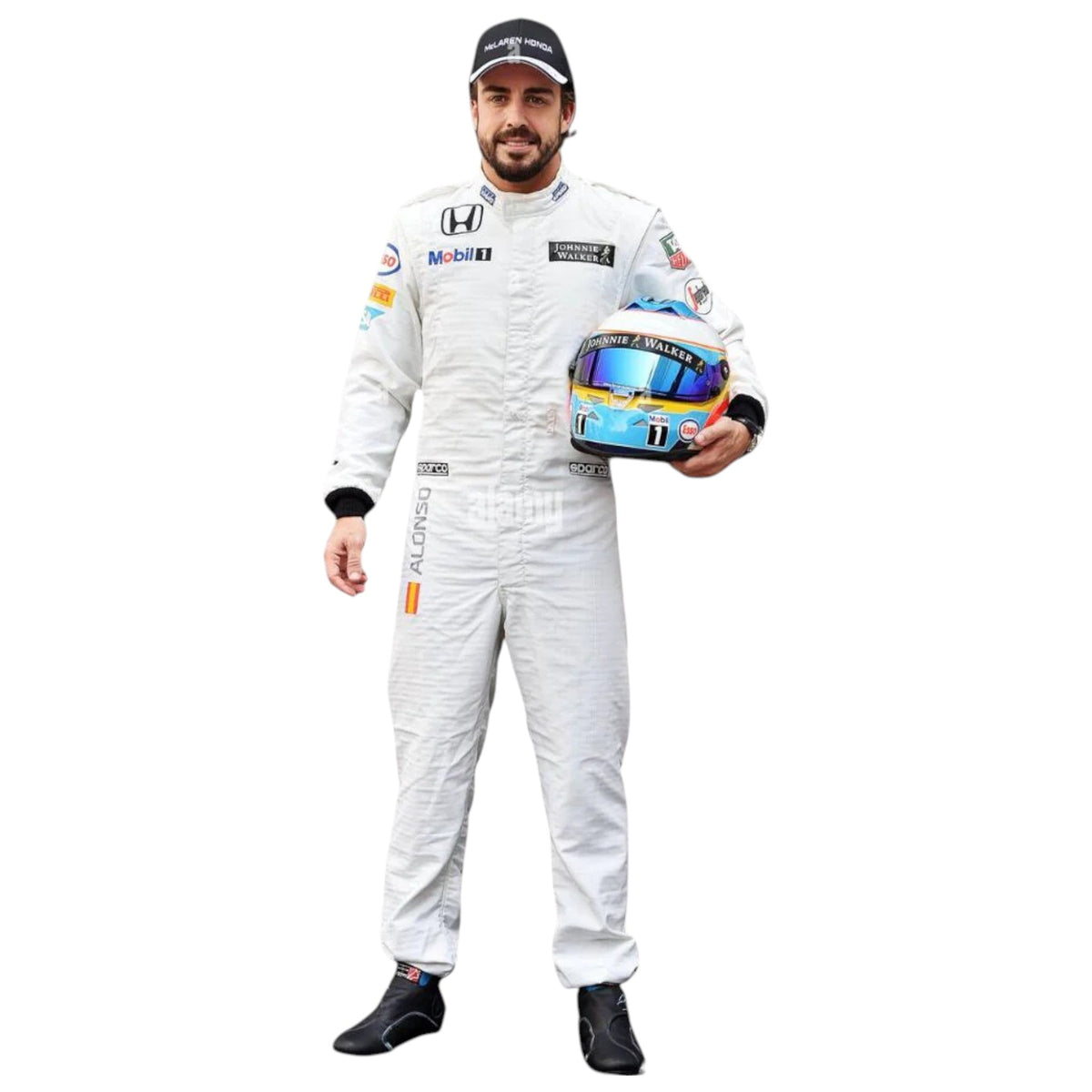 Fernando Alonso 2015 Mclaren F1 Race Suit - Trending Racegears image 1