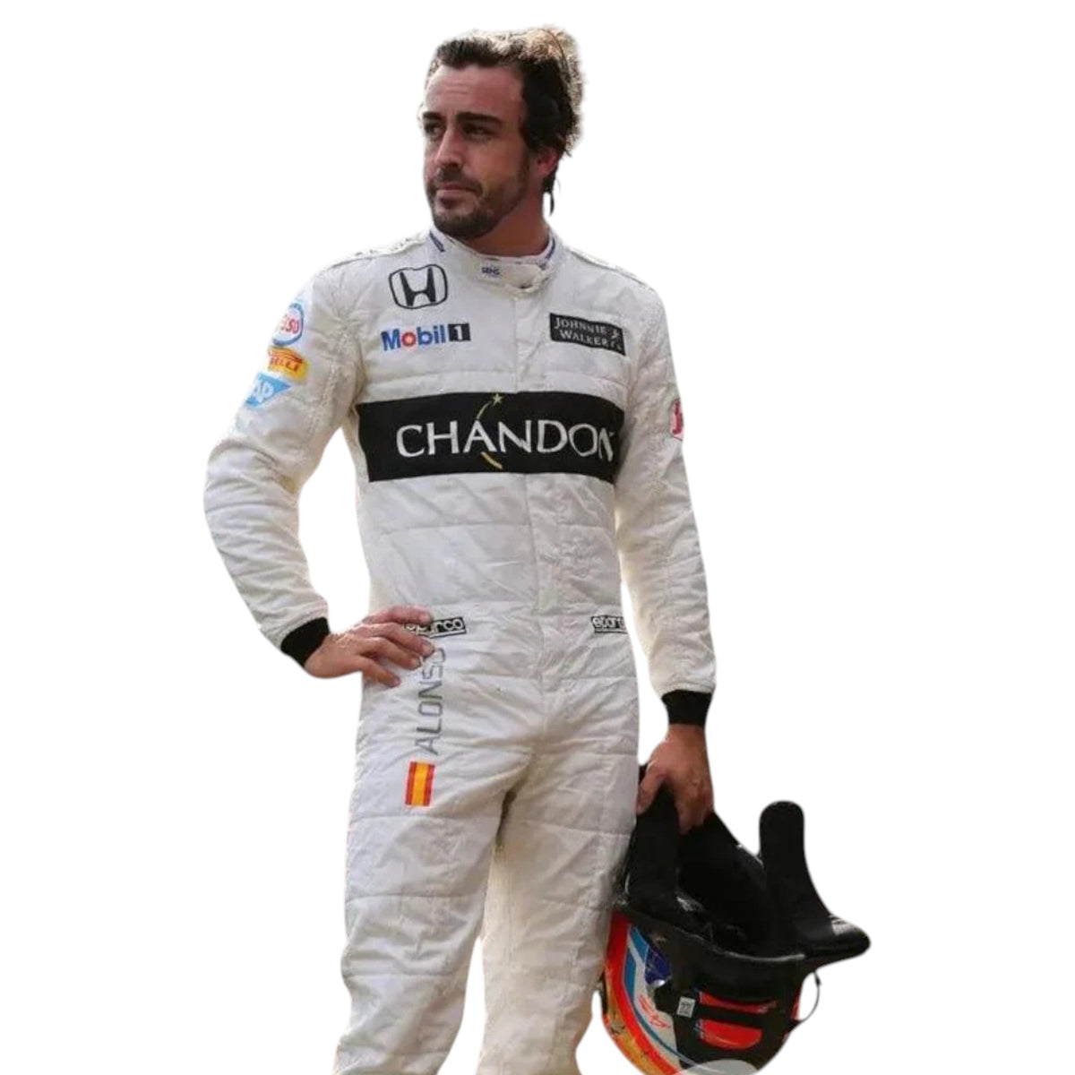 Fernando Alonso 2016 Mclaren F1 Race Suit - Trending Racegears image 3