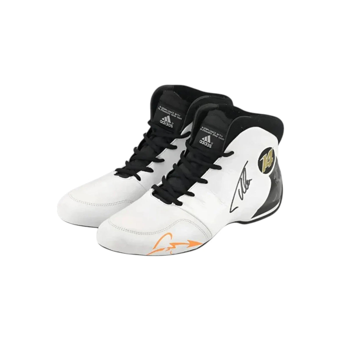Fernando Alonso 2017 Mclaren F1 Racing Shoes - Trending Racegears image 1