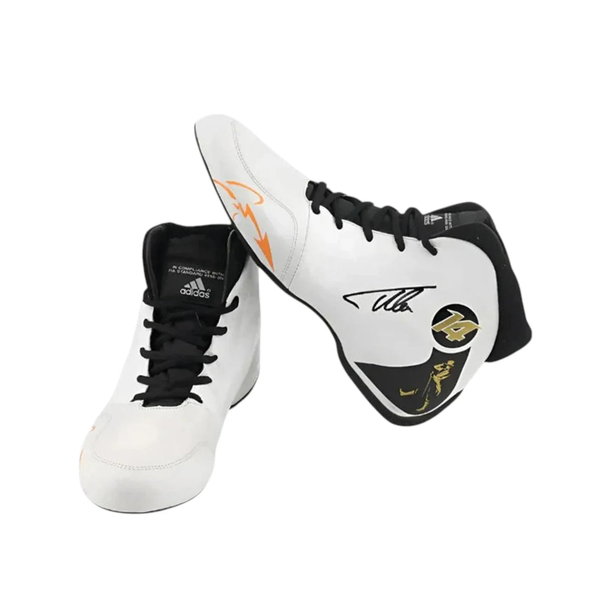 Fernando Alonso 2017 Mclaren F1 Racing Shoes - Trending Racegears image 2