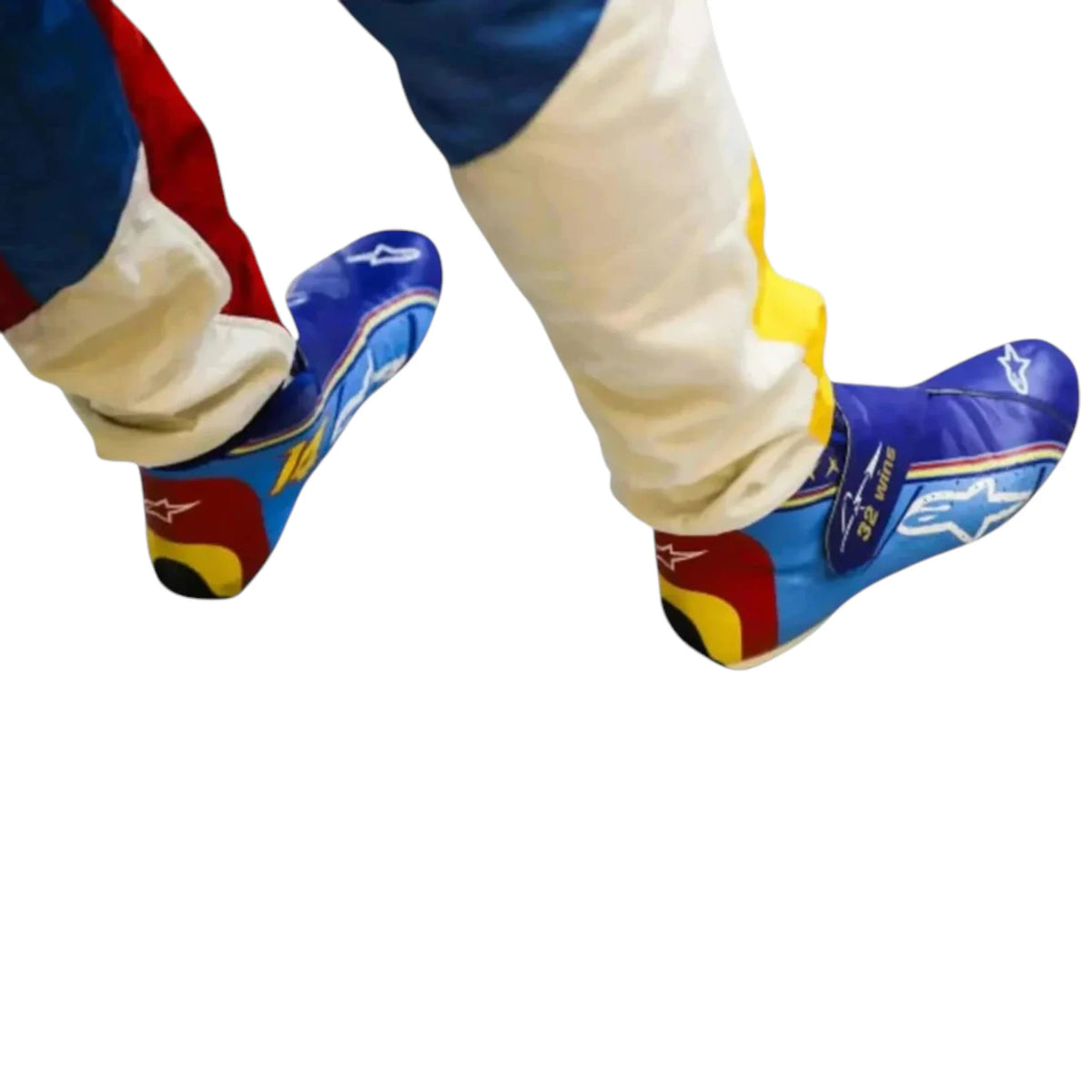 Fernando Alonso 2018 Mclaren 300GP Round 7 F1 Racing Shoes - Trending Racegears image 3