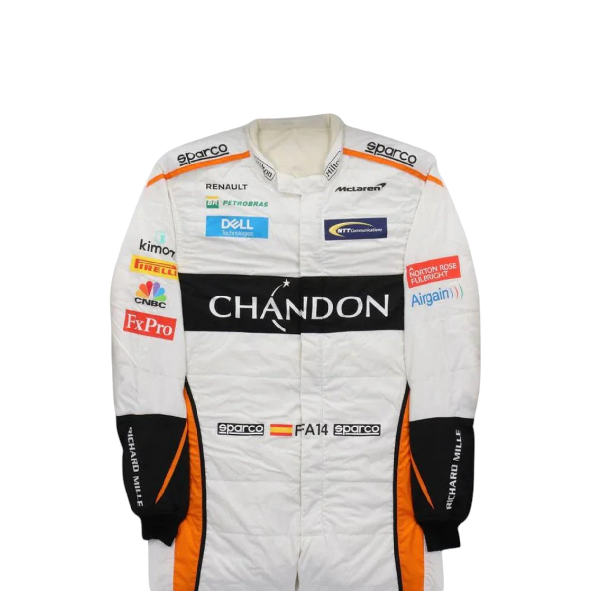 Fernando Alonso 2018 Mclaren F1 Race Suit - Trending Racegears image 1
