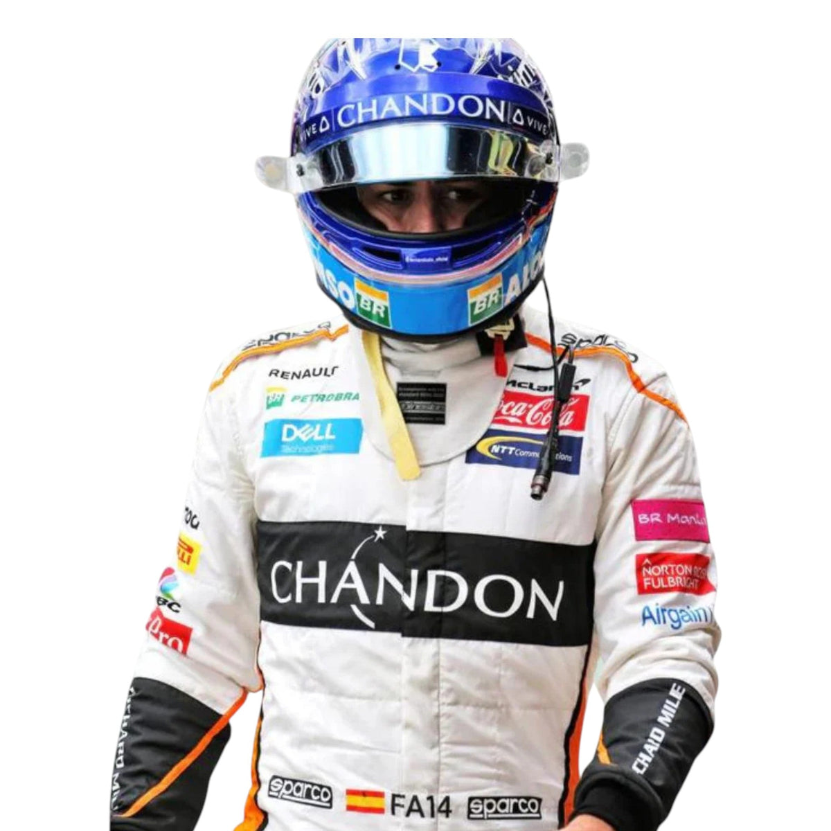 Fernando Alonso 2018 Mclaren F1 Race Suit - Trending Racegears image 2