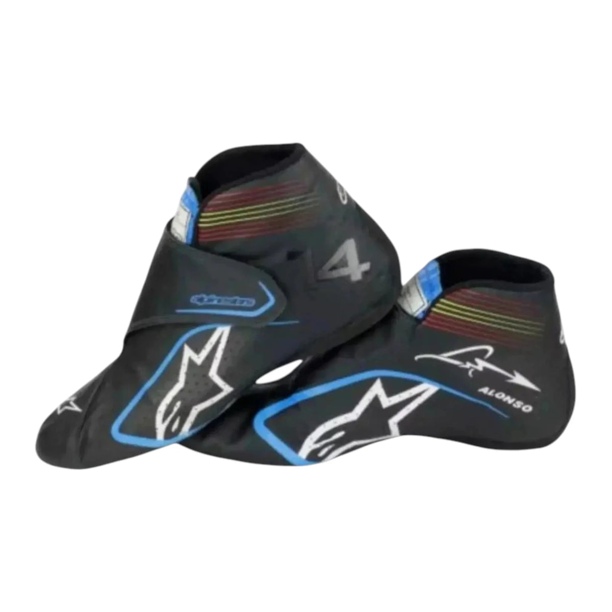 Fernando Alonso 2021 Alpine F1 Racing Shoes - Trending Racegears image 2