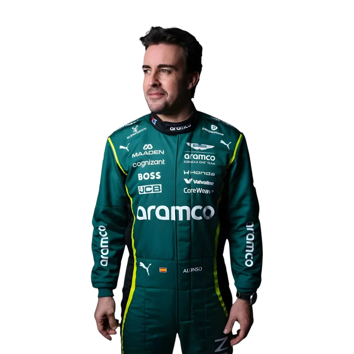 Fernando Alonso 2026 Aston Martin F1 Race Suit - Trending Racegears image 3