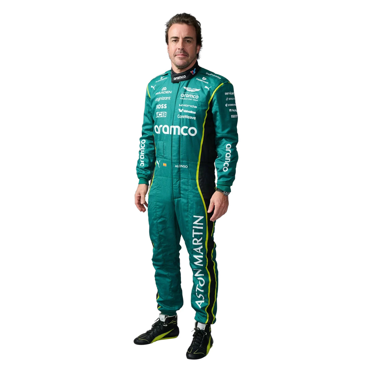 Fernando Alonso 2026 Aston Martin F1 Race Suit - Trending Racegears image 1