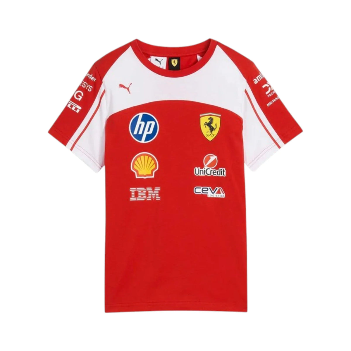Formula 1 2025 Ferrari Racing T-Shirt - Trending Racegears image 1