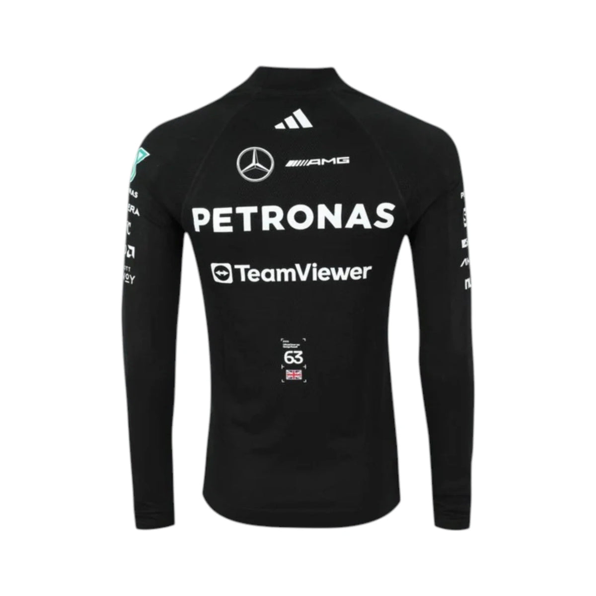 George Russel 2025 Mercedes-AMG Petronas F1 Undershirt - Trending Racegears image 2