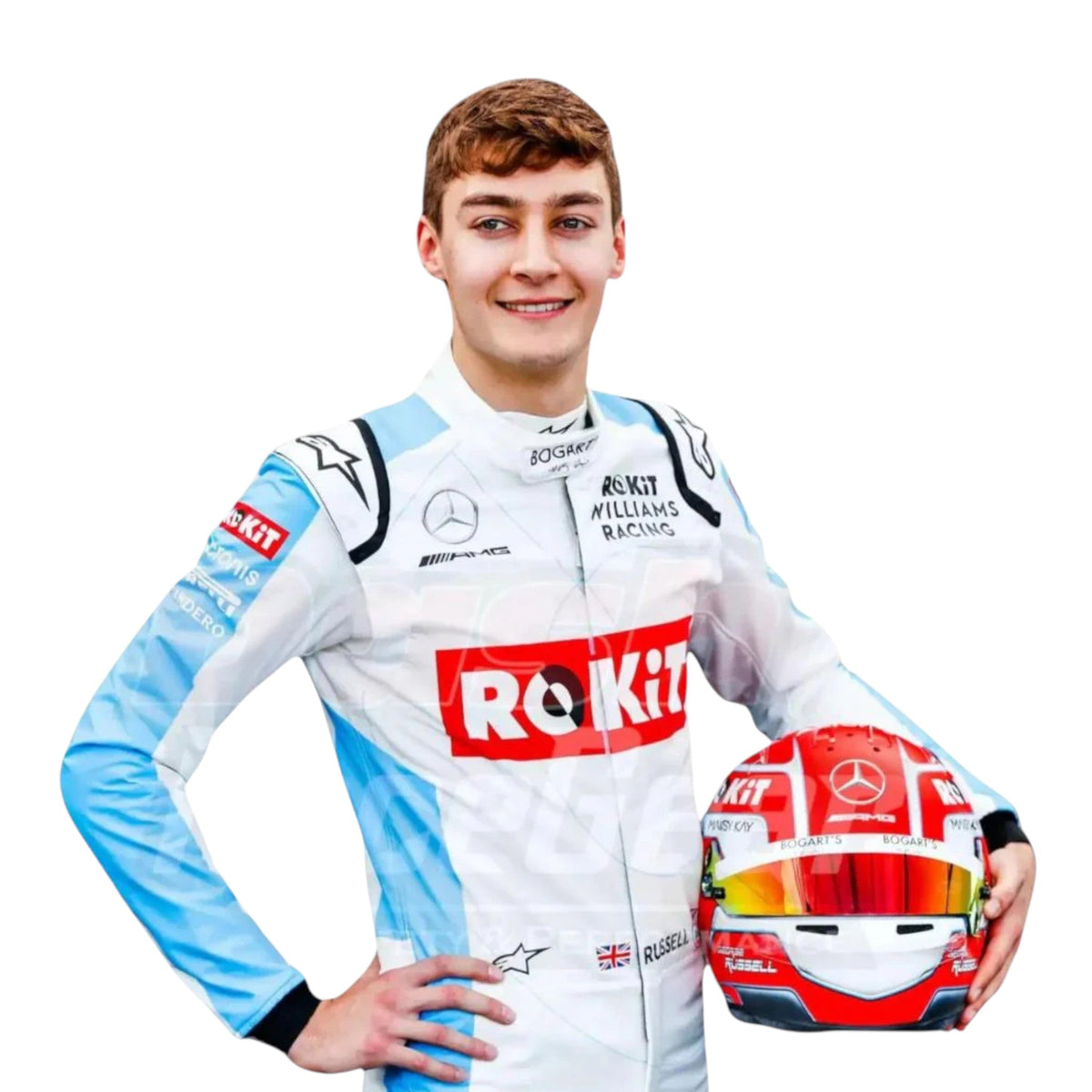 George Russell 2020 Williams F1 Race Suit - Trending Racegears image 1