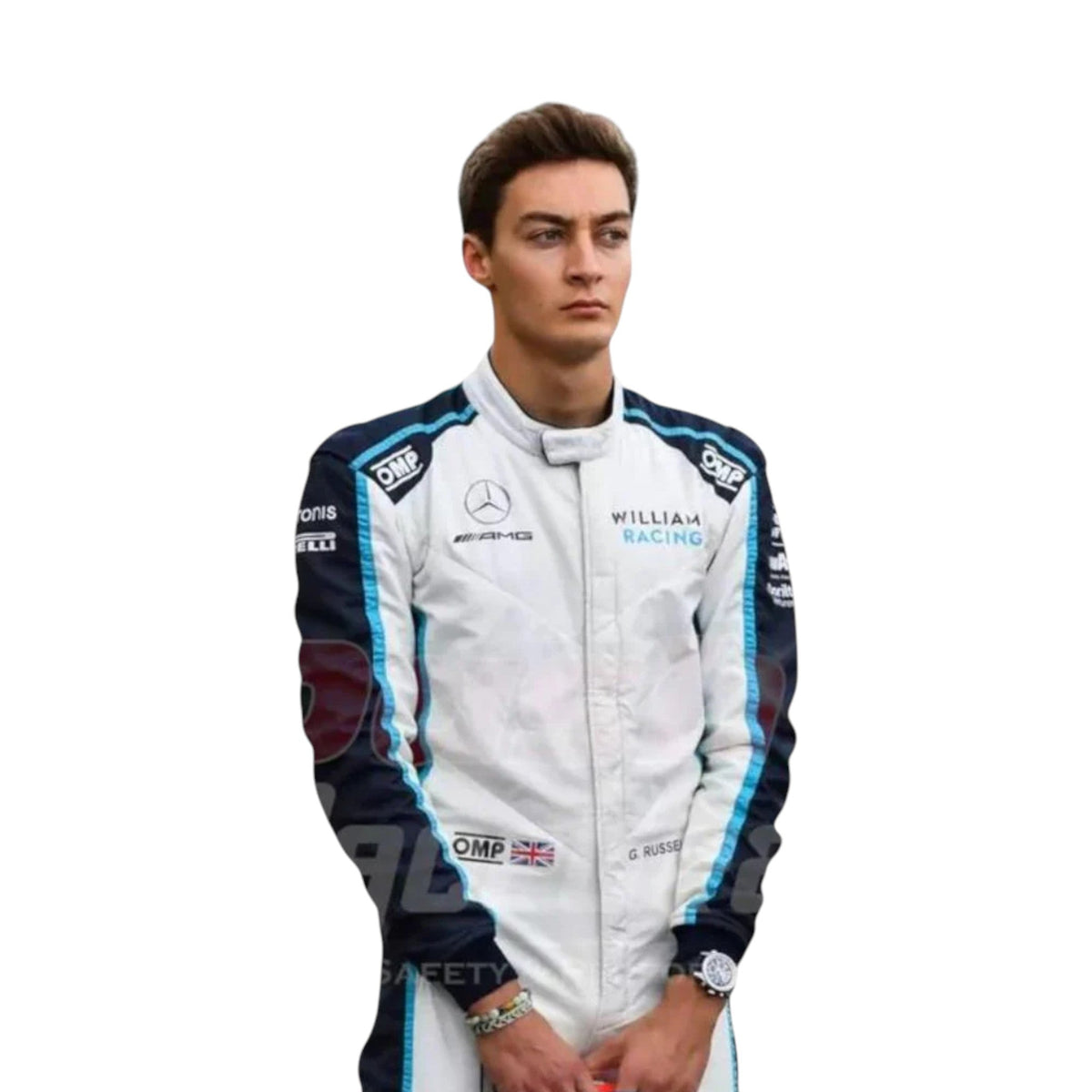 George Russell 2021 Williams F1 Race Suit - Trending Racegears image 1