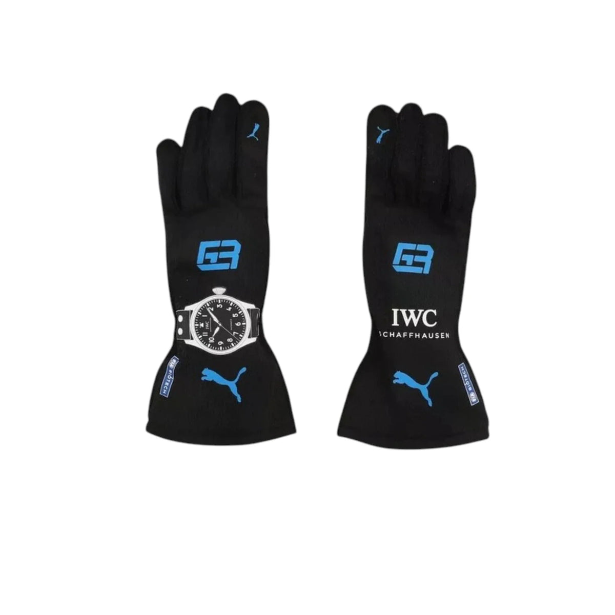 George Russell 2022 Mercedes-AMG Petronas F1 Racing Gloves - Trending Racegears image 1