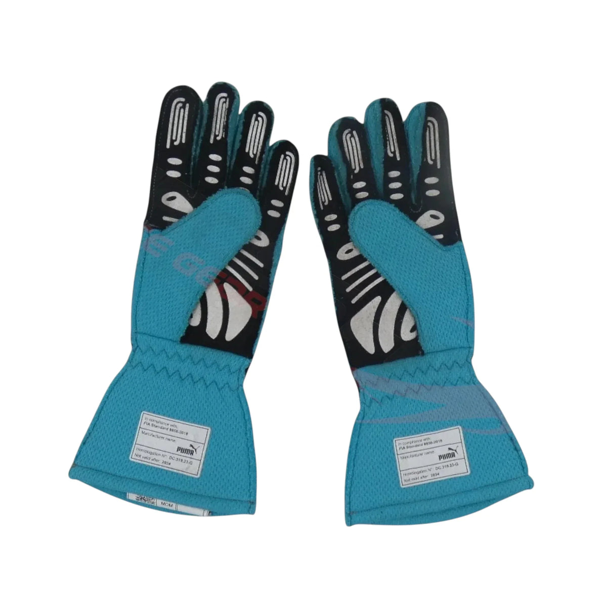 George Russell 2024 Mercedes-AMG Petronas F1 Racing Gloves - Trending Racegears image 2