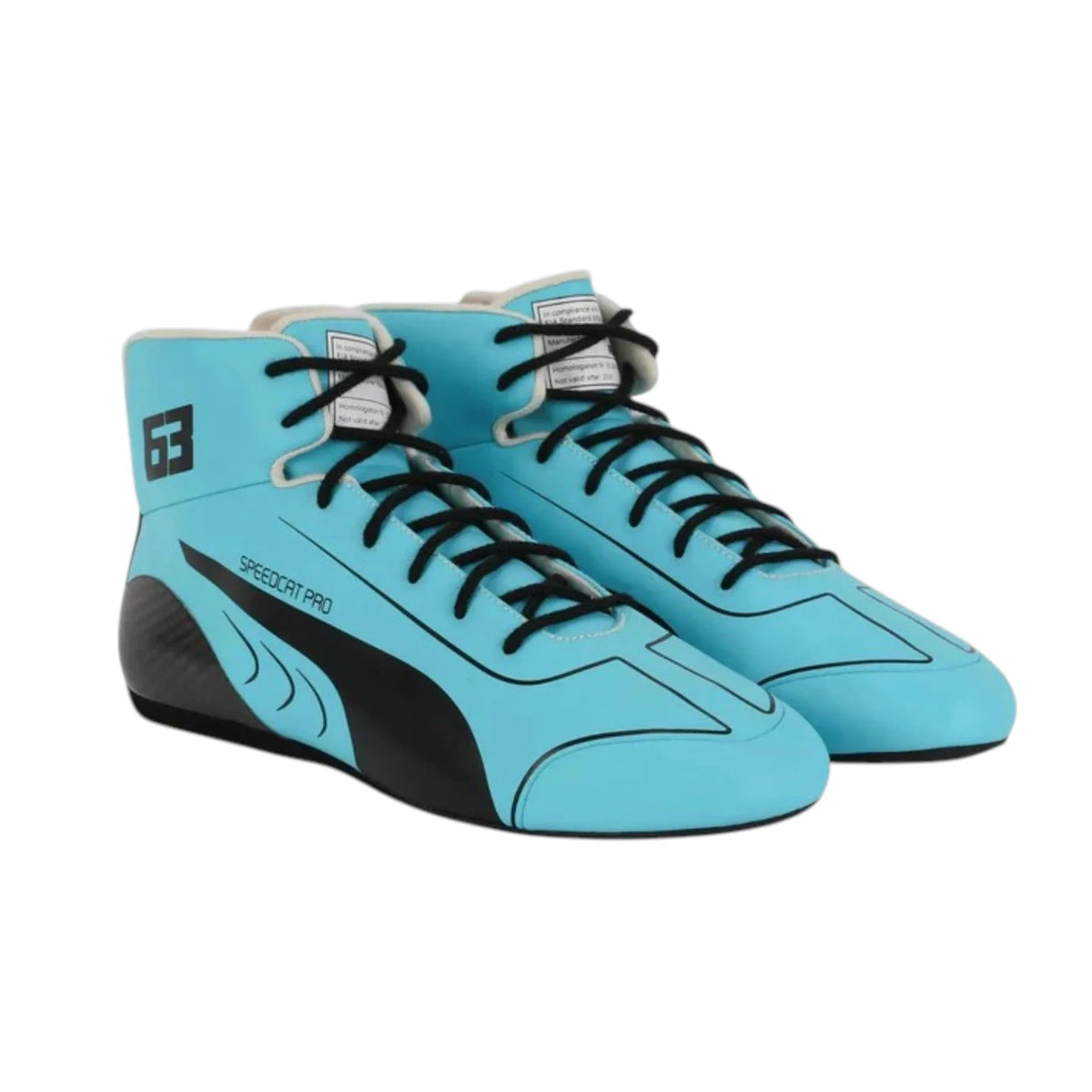 George Russell 2024 Mercedes-AMG Petronas F1 Racing Shoes - Trending Racegears image 1