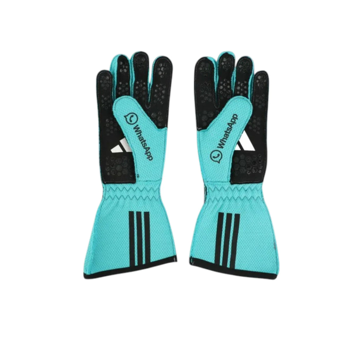 George Russell 2025 Mercedes-AMG Petronas F1 Racing Gloves - Trending Racegears image 2