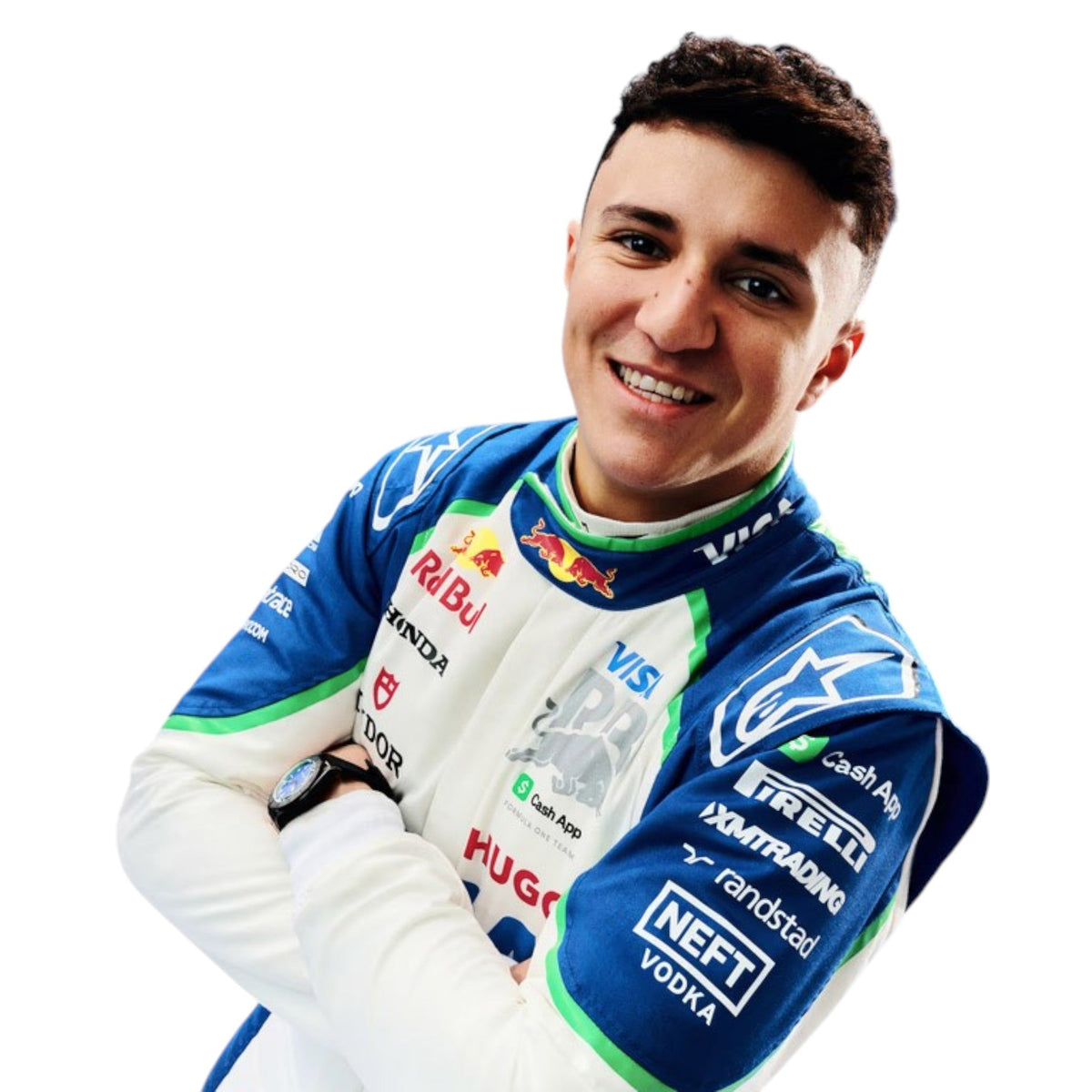 Isac Hadjar 2025 Racing Bulls F1 Race Suit - Trending Racegears image 2