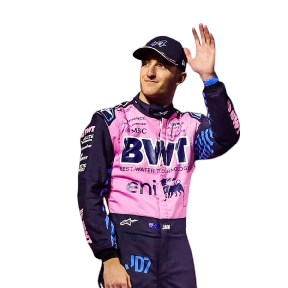 Jack Doohan BWT Alpine 2025 F1 Race Suit - Trending Racegears image 1