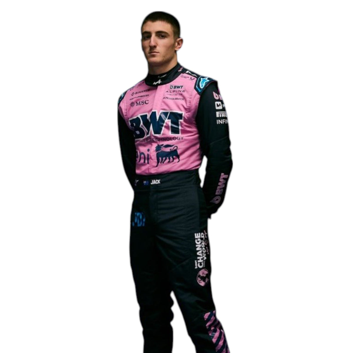 Jack Doohan BWT Alpine 2025 F1 Race Suit - Trending Racegears image 3