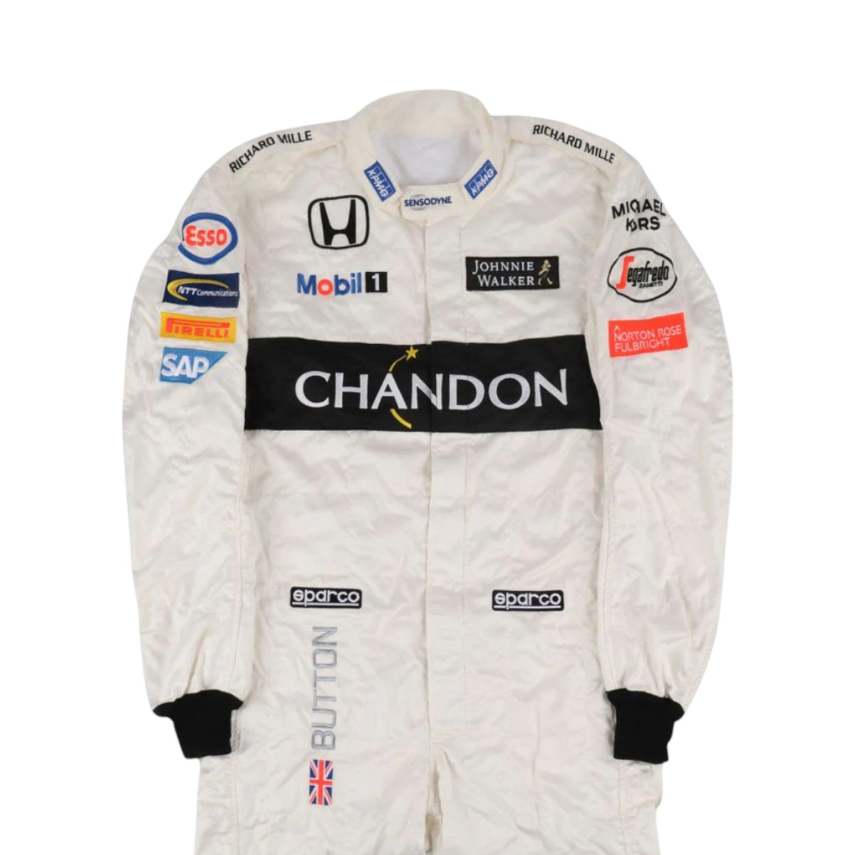 Jenson Button 2016 Mclaren F1 Race Suit - Trending Racegears image 1