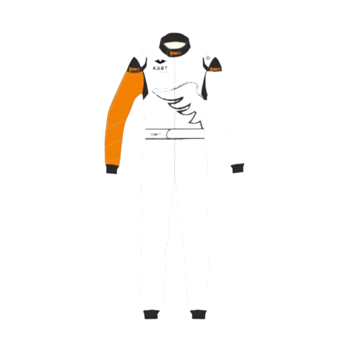 Kart Republic Asymmetric Go Kart Racing Suit - Trending Racegears image 2