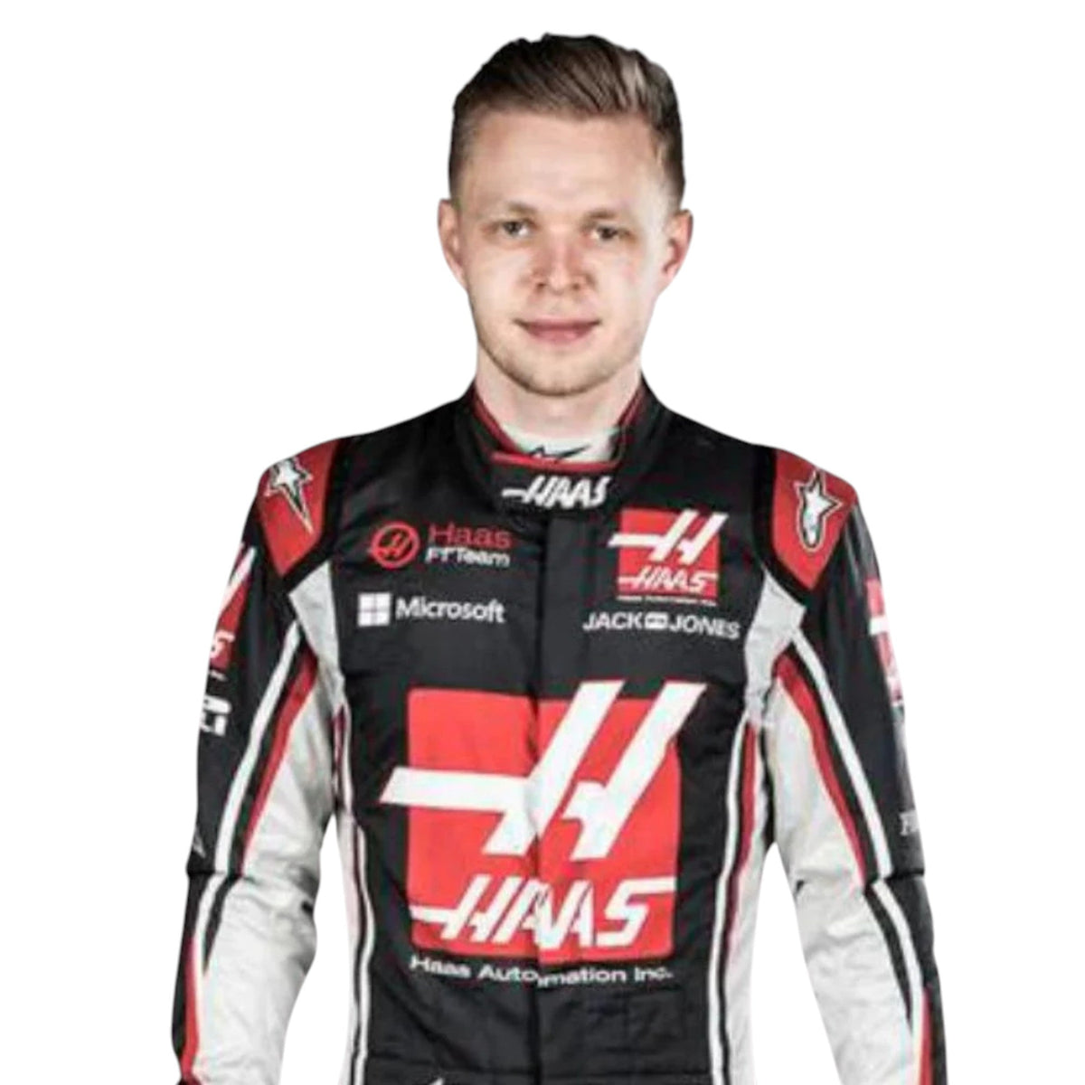 Kevin Magnussen 2018 Haas F1 Race Suit - Trending Racegears image 2