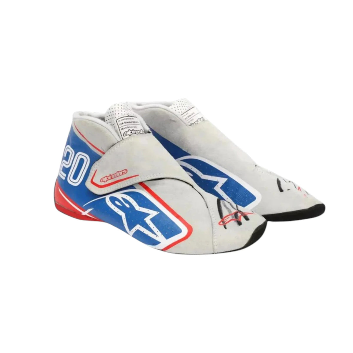 Kevin Magnussen 2022 Haas Italian GP Special Edition F1 Racing Shoes - Trending Racegears image 1
