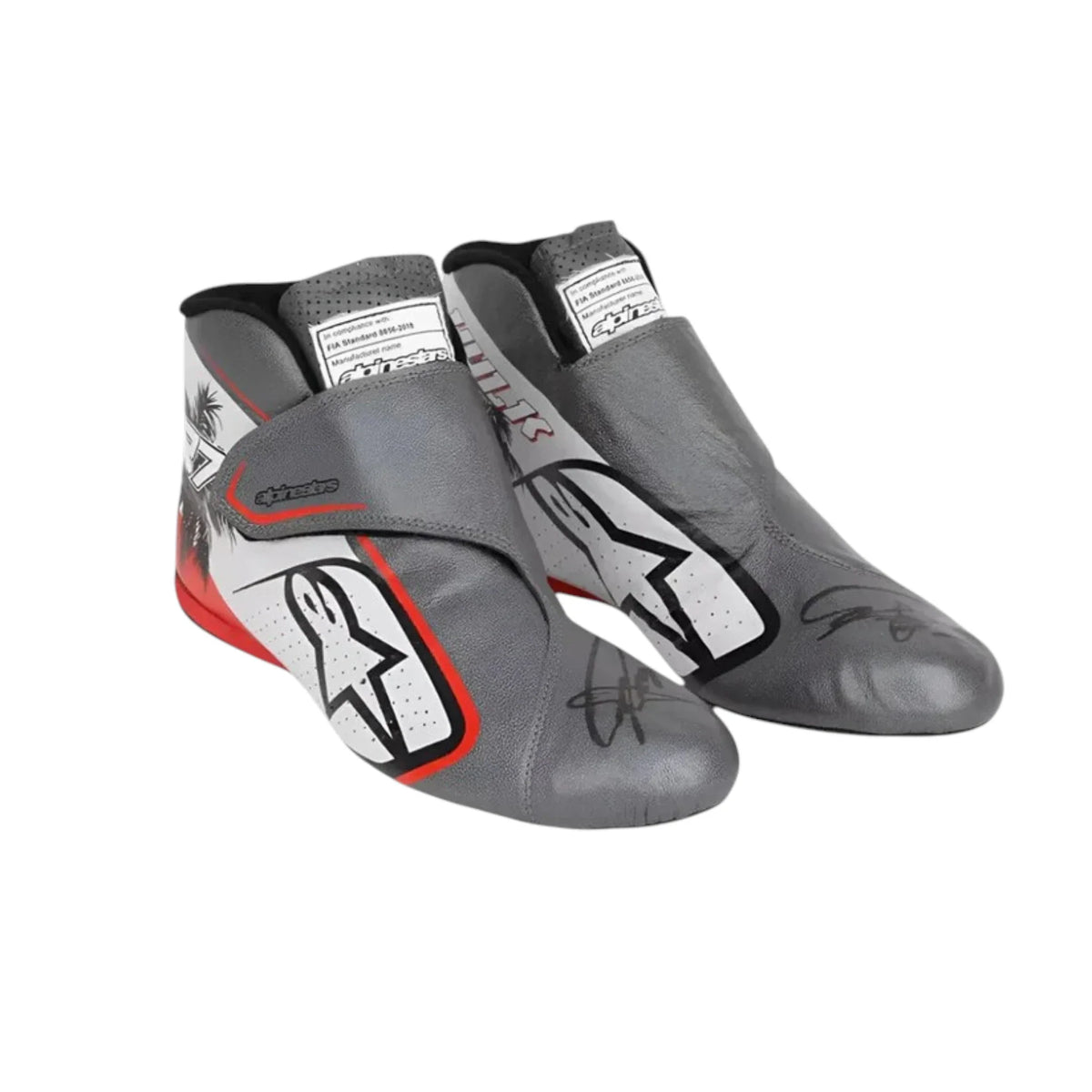 Kevin Magnussen 2023 Haas Miami GP F1 Racing Shoes - Trending Racegears image 1