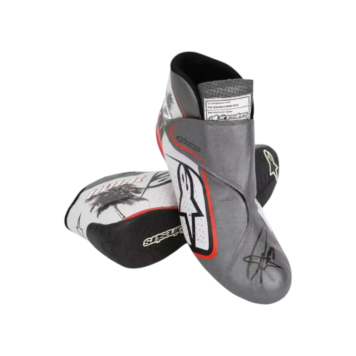 Kevin Magnussen 2023 Haas Miami GP F1 Racing Shoes - Trending Racegears image 3