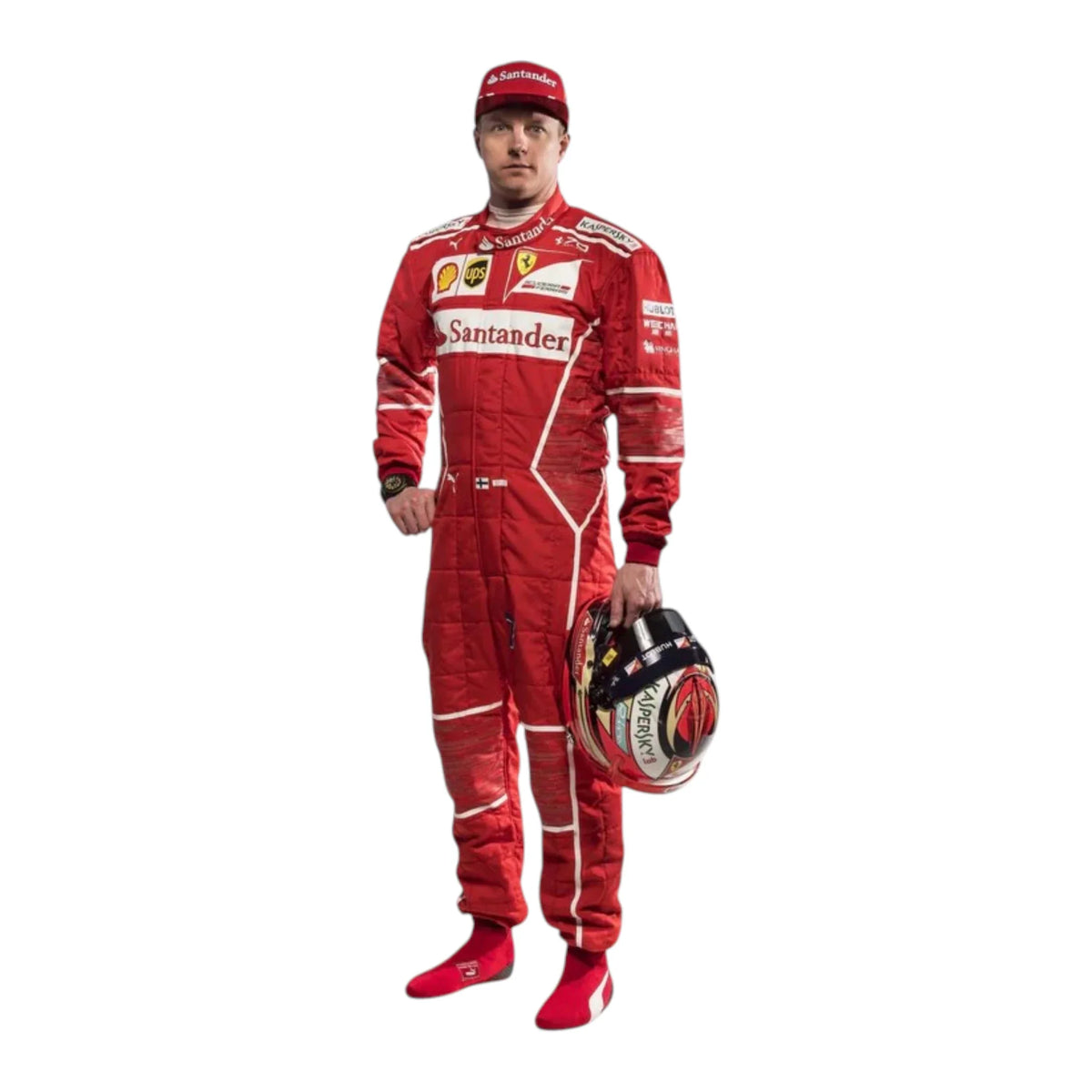 Kimi Raikkonen 2017 Ferrari F1 Racing Suit - Trending Racegears image 1
