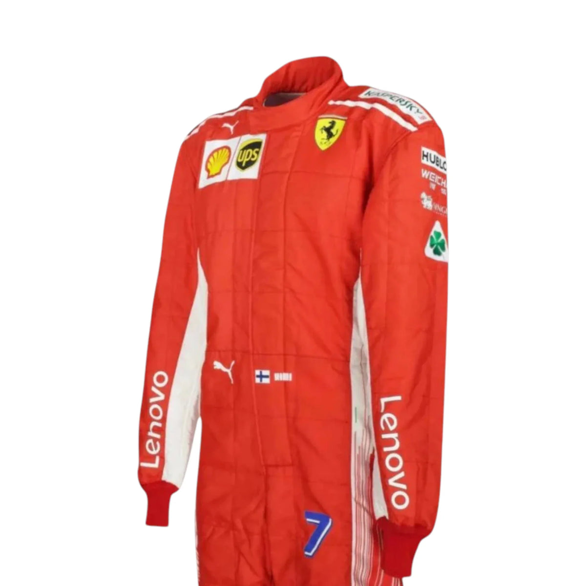 Kimi Räikkönen 2018 Ferrari F1 Racing Suit - Trending Racegears image 4