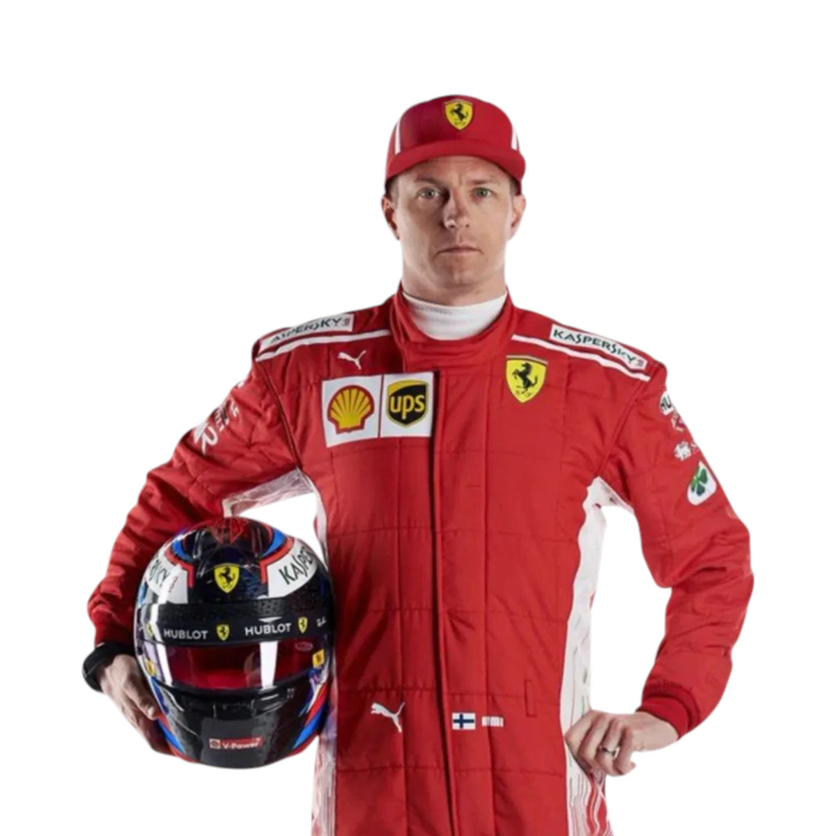 Kimi Räikkönen 2018 Ferrari F1 Racing Suit - Trending Racegears image 2