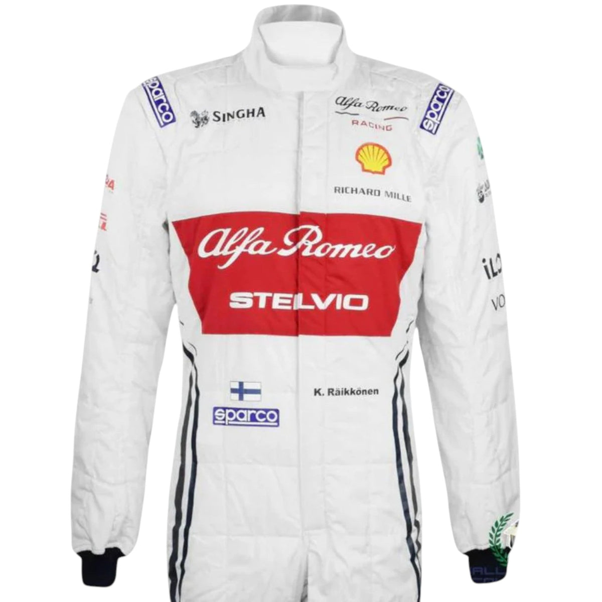 Kimi Räikkönen 2019 Azerbaijan GP F1 Racing Suit - Trending Racegears image 2