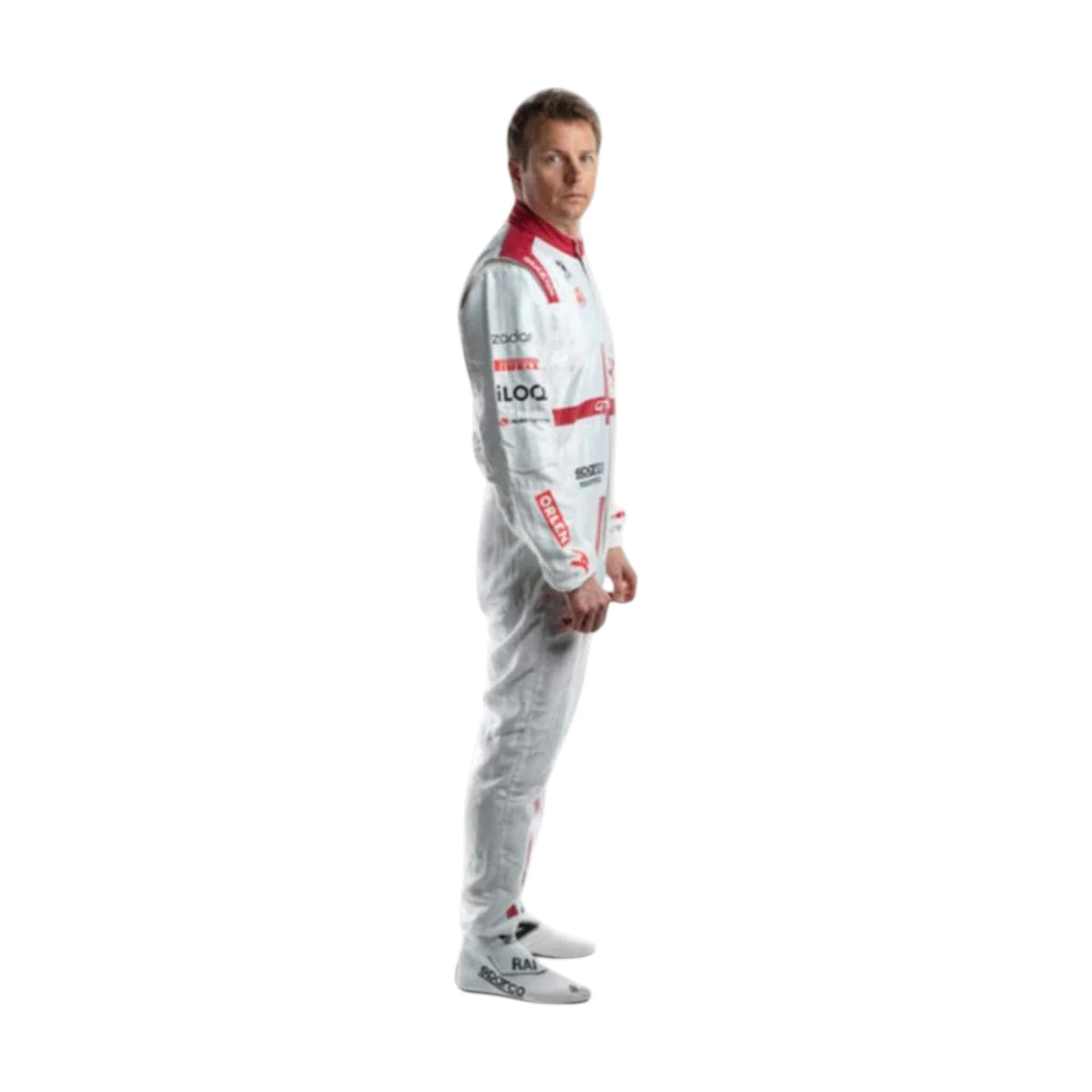 Kimi Räikkönen 2021 Alfa Romeo F1 Race Suit - Trending Racegears image 3