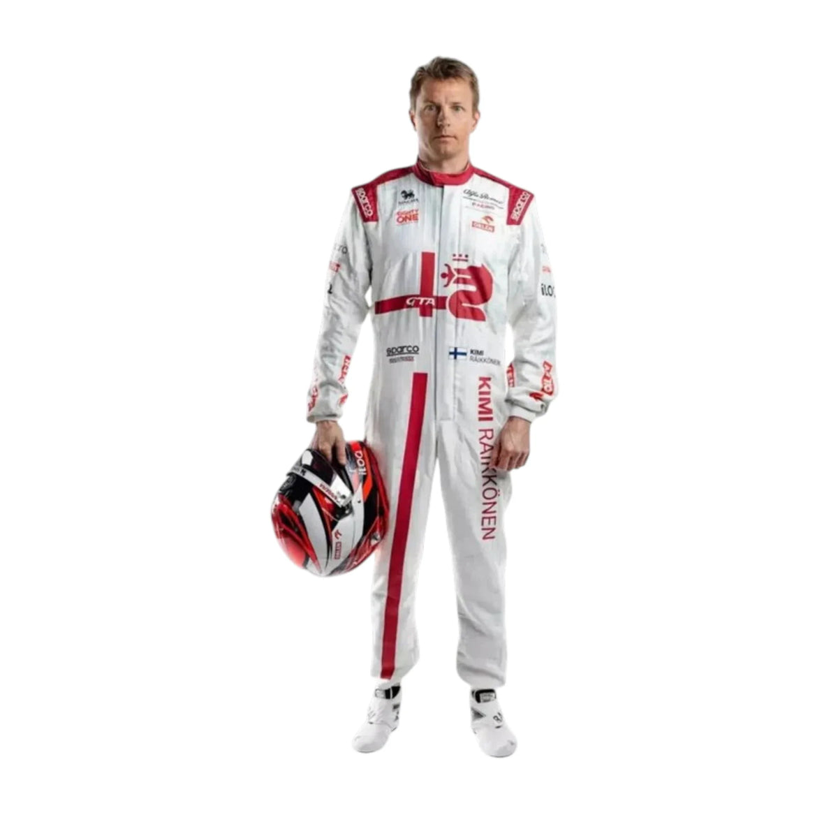 Kimi Räikkönen 2021 F1 Alfa Romeo Racing Shoes - Trending Racegears image 4