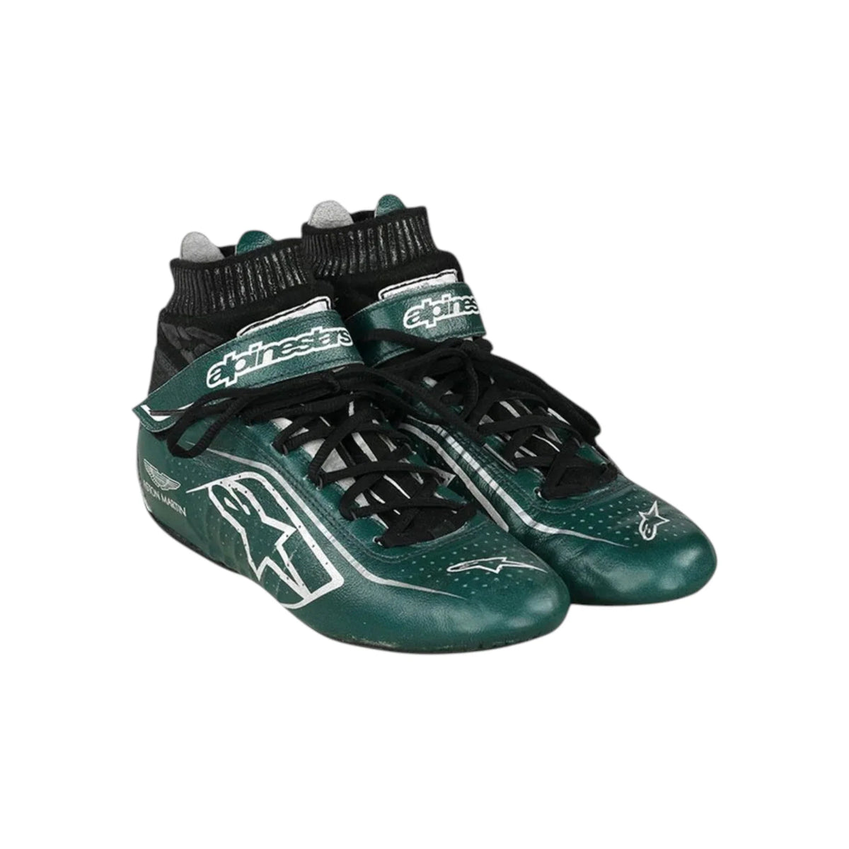 Lance Stroll 2021 Aston Martin F1 Racing Shoes - Trending Racegears image 1