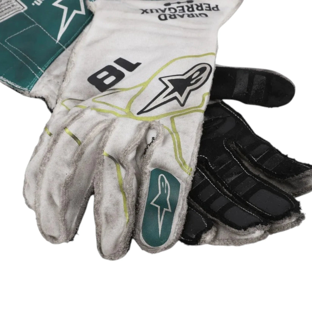 Lance Stroll 2022 Aston Martin Dutch GP F1 Racing Gloves - Trending Racegears image 2
