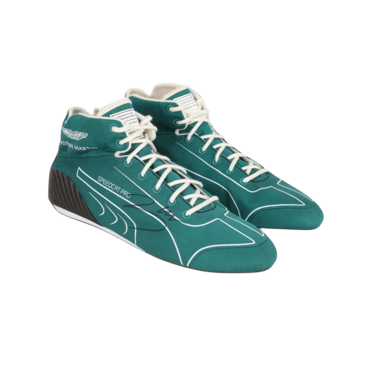 Lance Stroll 2022 Aston Martin Dutch GP F1 Racing Shoes - Trending Racegears image 1