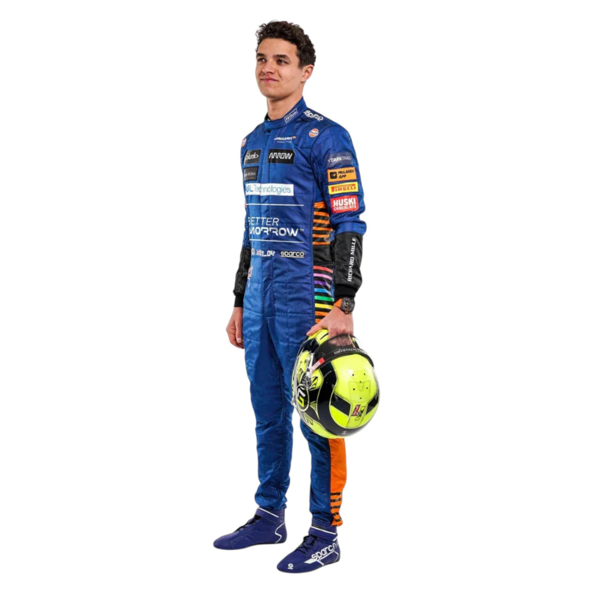 Lando Norris 2021 Mclaren F1 Race Suit - Trending Racegears image 1