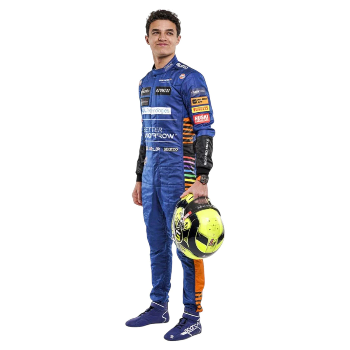 Lando Norris 2021 Mclaren F1 Race Suit - Trending Racegears image 2