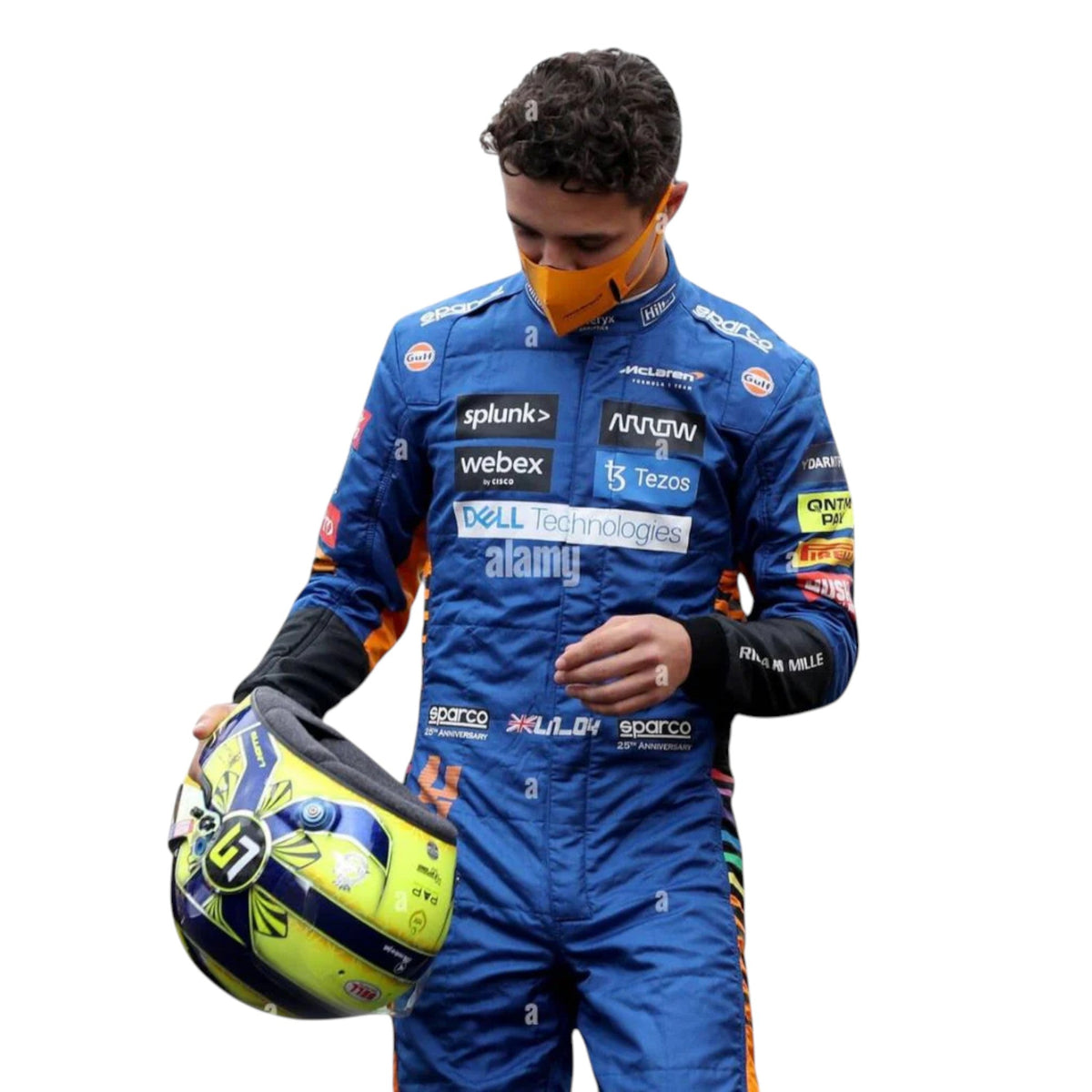 Lando Norris 2021 Mclaren F1 Race Suit - Trending Racegears image 3