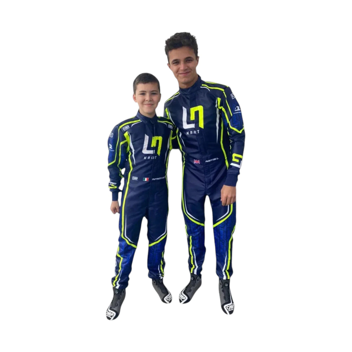Lando Norris 2022 LN OMP Go Kart Racing Suit - Trending Racegears image 4
