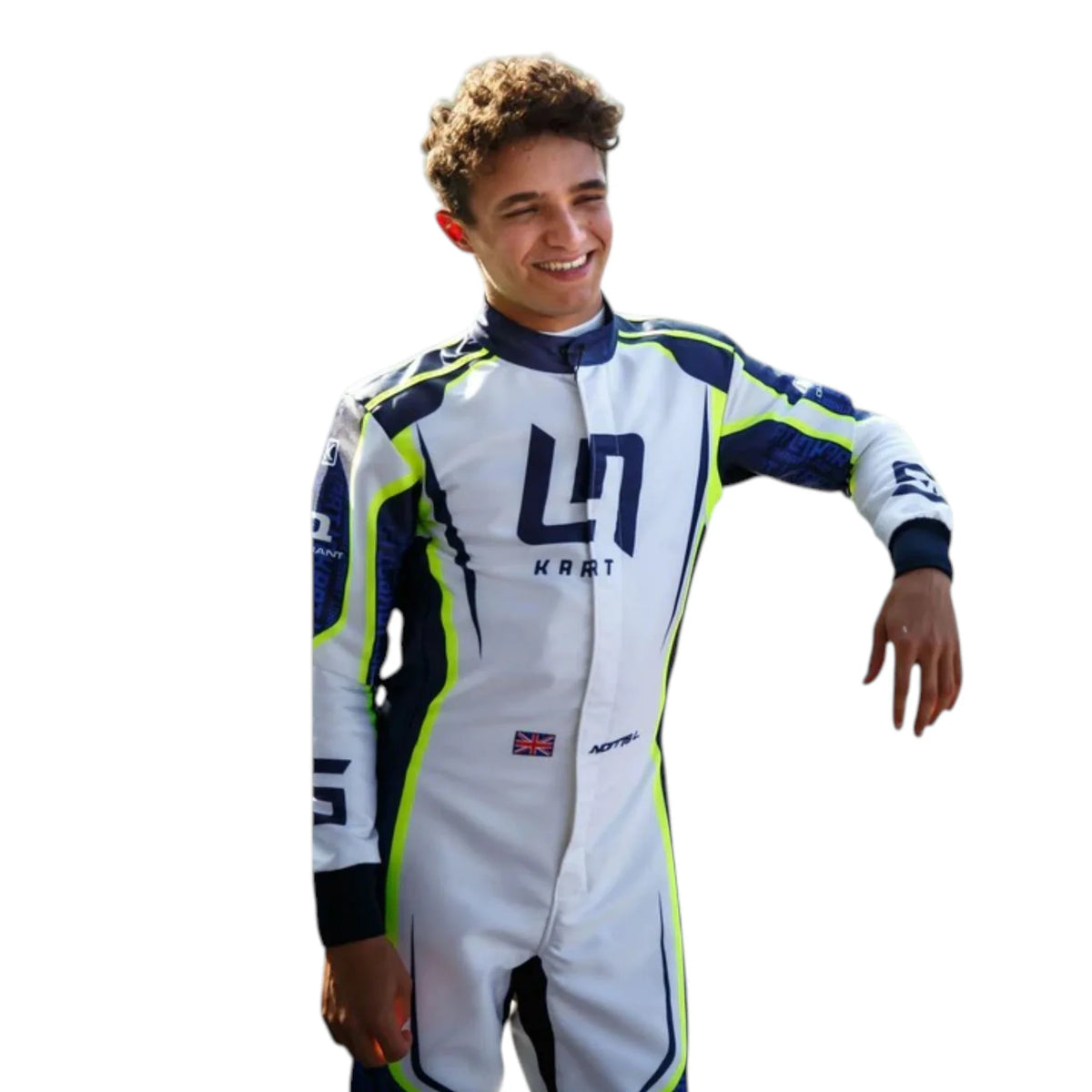 Lando Norris 2022 LN OMP Go Kart Racing Suit Overall - Trending Racegears image 3