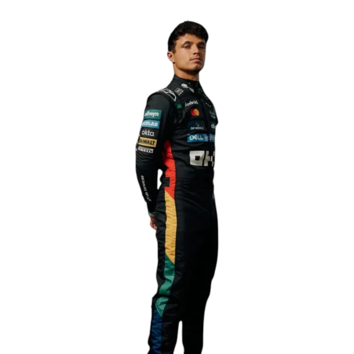 Lando Norris 2025 Mclaren Silverstone British GP F1 Race Suit - Trending Racegears image 1