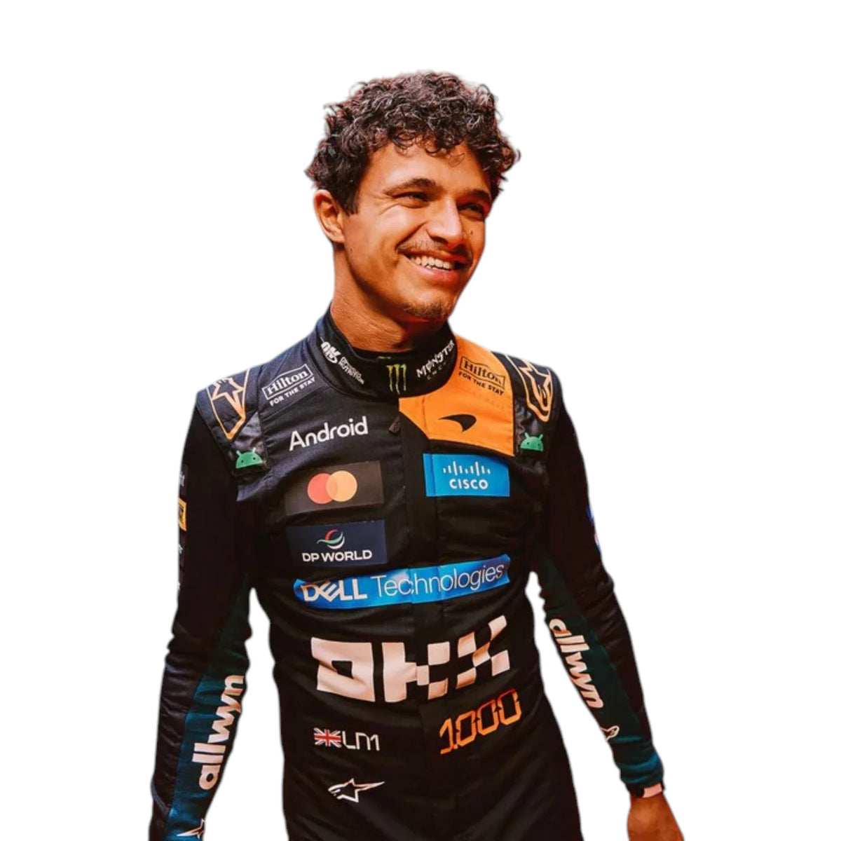Lando Norris 2026 McLaren 1000th Monaco GP F1 Race Suit - Trending Racegears image 1