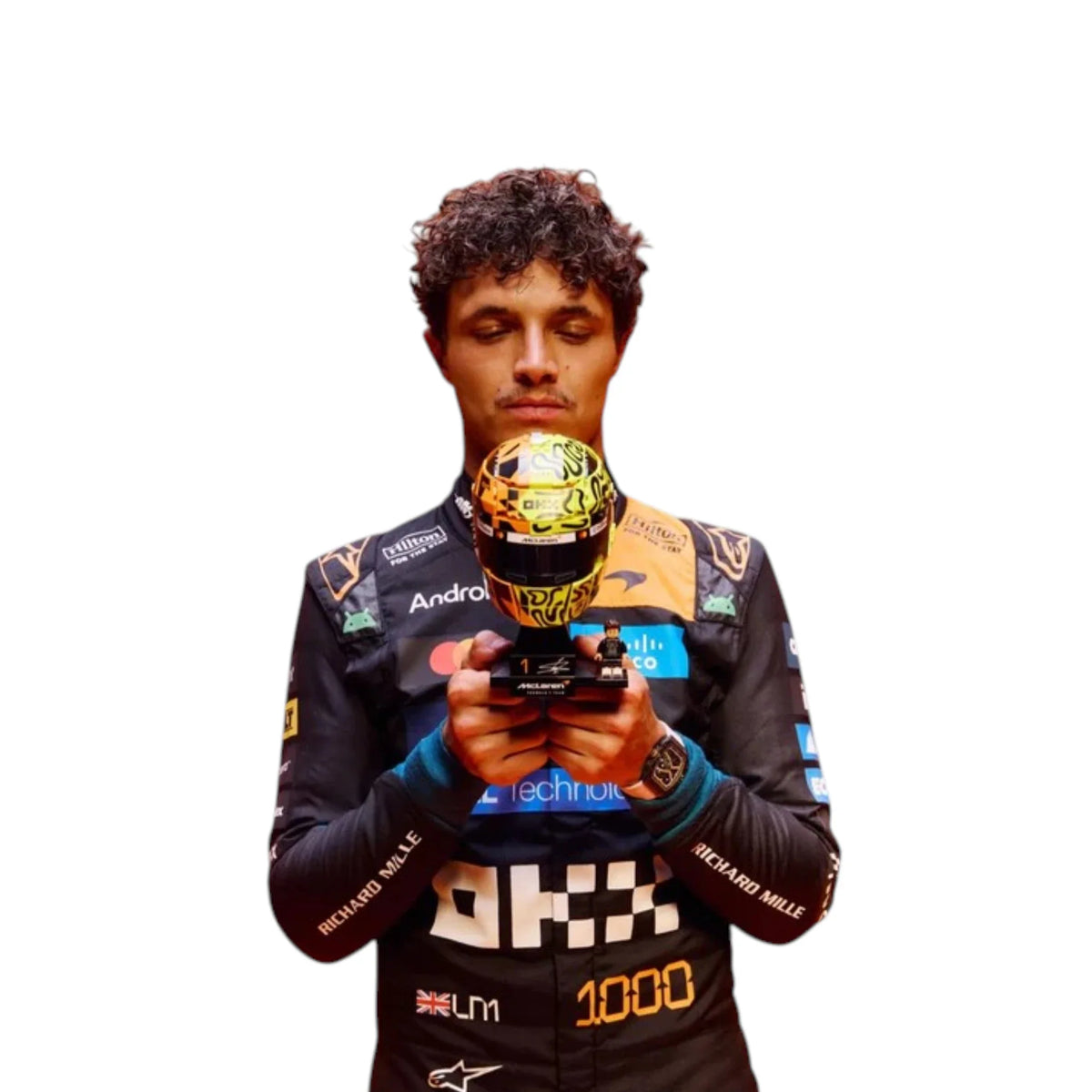 Lando Norris 2026 McLaren 1000th Monaco GP F1 Race Suit - Trending Racegears image 2